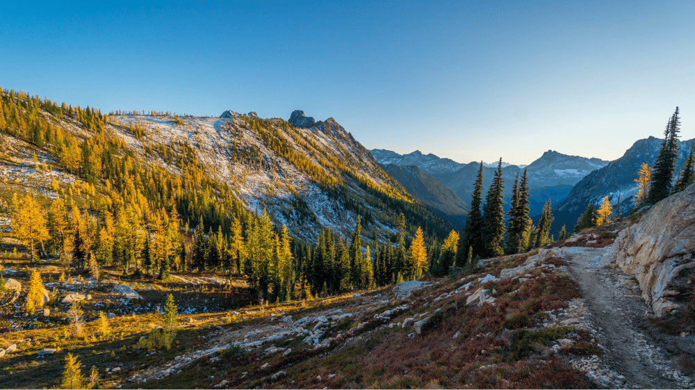 Cutthroat Pass Trail in North Cascades National Park